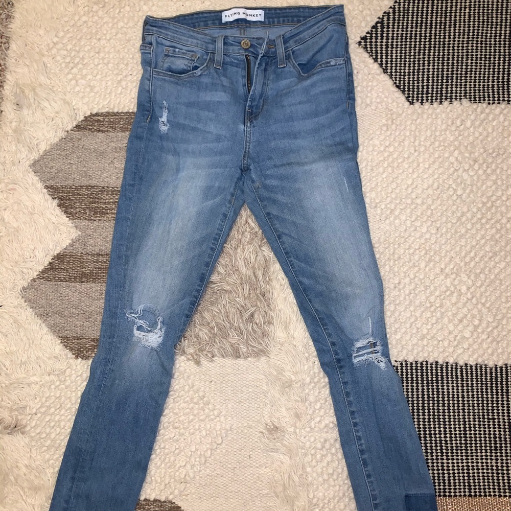 Flying monkey jeans